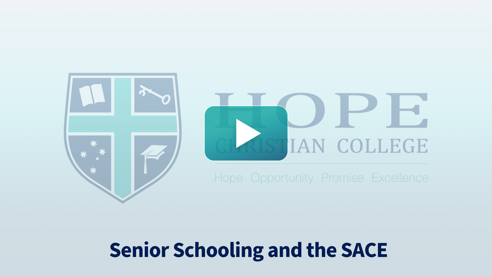 Senior Schooling and the SACE